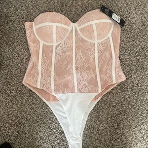 Fashion nova corset bodysuit